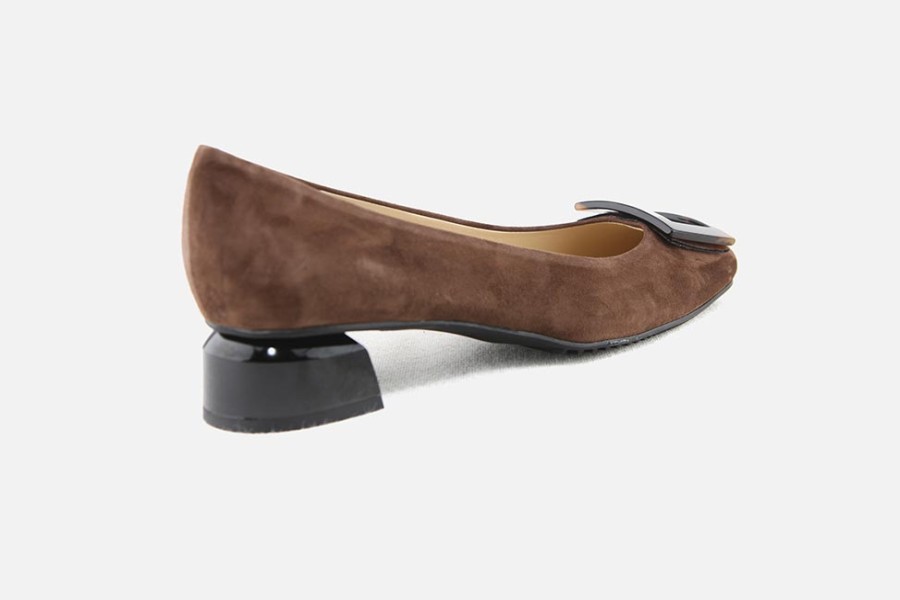 Women Brunate | Brunate - Baccarat Noisette Pumps On Labotte