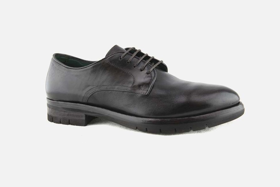 Men Calpierre | Calpierre - Random Dark Brown Derbies On Labotte