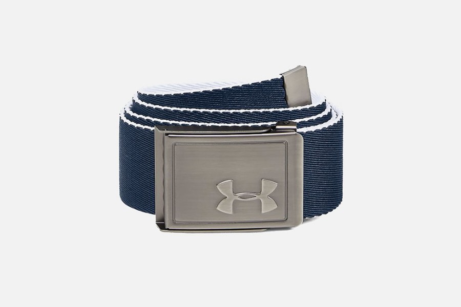 Boys Under Armour | Under Armour - Boys Webbing Belt White Belts On Labotte
