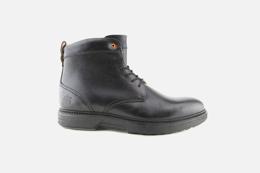 Men Timberland | Timberland - Rr 4610 Hi Lace Black Lace-Up Boots On Labotte