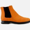 Women Camper | Camper - Iman Chelsea Orange Ankle Boots On Labotte