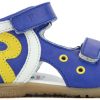 Boys Romagnoli | Romagnoli - Merlin Bleu Sandals On Labotte