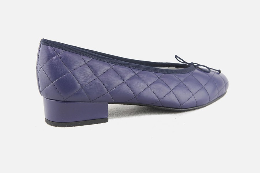 Women Heller | Heller - Grace Bleu Lavande Low Slippers On Labotte