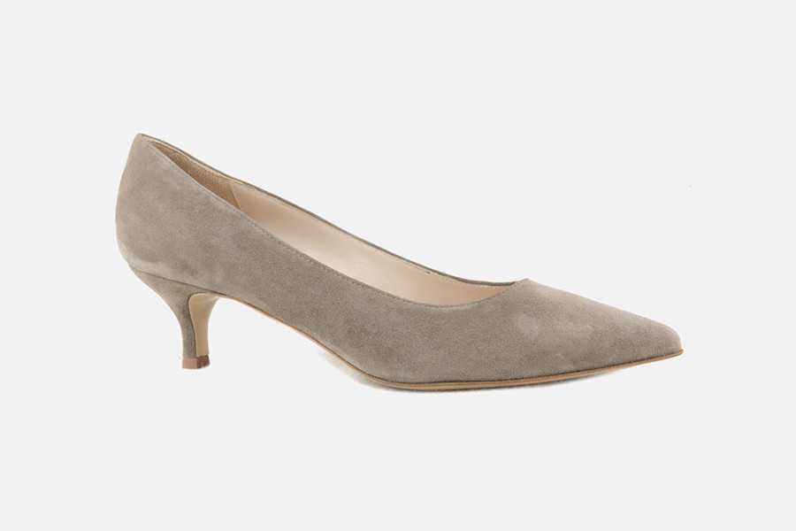 Women Nebuloni E | Nebuloni E - Eva Daim Taupe Pumps On Labotte