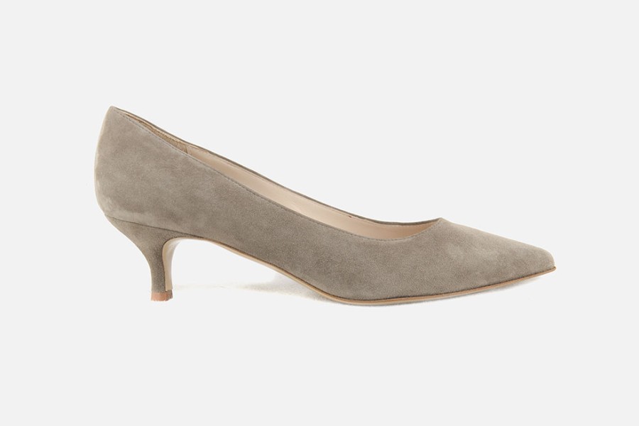 Women Nebuloni E | Nebuloni E - Eva Daim Taupe Pumps On Labotte