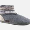 Women Giesswein | Giesswein - Pontresina Gris High Slippers On Labotte