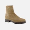 Women Artami | Artami - Colden Honey Ankle Boots On Labotte