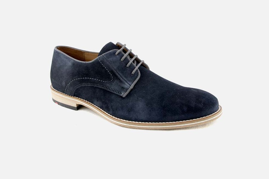 Men LLOYD | Lloyd - Gerona Daim Bleu Derbies On Labotte