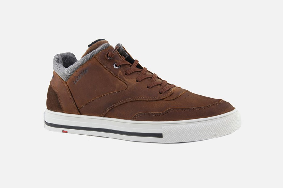 Men LLOYD | Lloyd - Ellison Brown Sneakers On Labotte