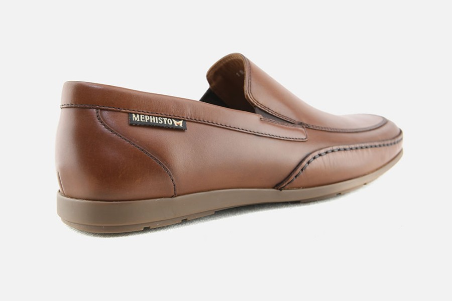 Men Mephisto | Mephisto - Andreas Moc Brandy Loafers On Labotte