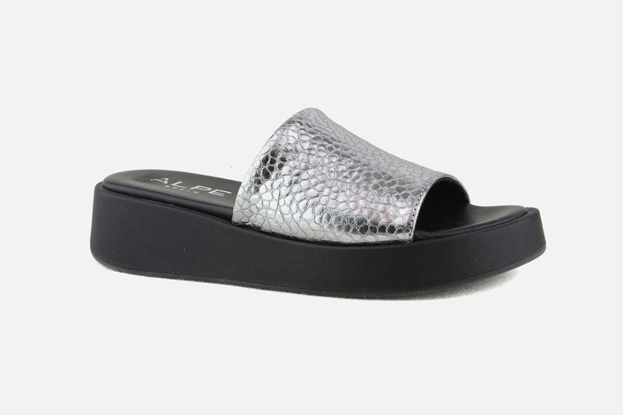 Women Alpe | Alpe - Andya Metal Sandals On Labotte