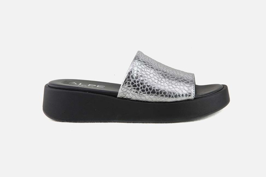 Women Alpe | Alpe - Andya Metal Sandals On Labotte