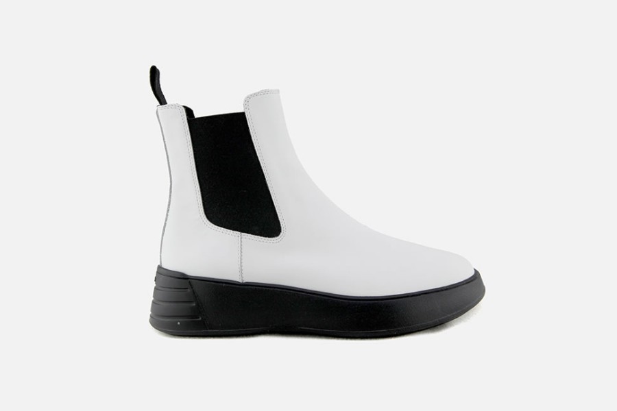 Women Hogan | Hogan - Hogan Chelsea Rebel Ice Ankle Boots On Labotte