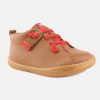 Girls Camper | Camper - First Walker Hi Marron Lace-Up Boots On Labotte