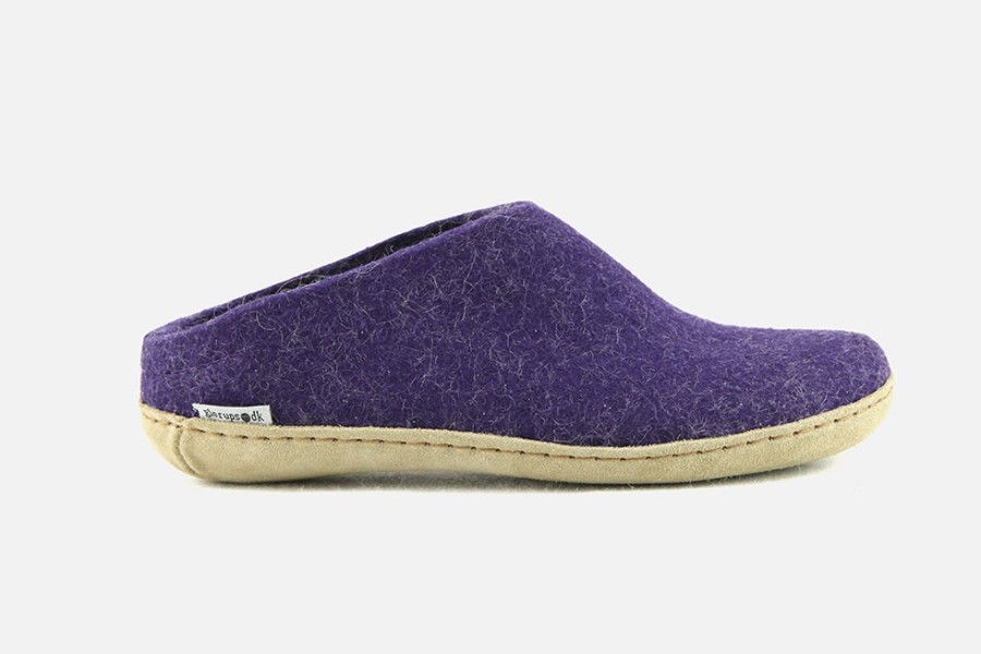 Women Glerups | Glerups - Glad Lilas Low Slippers On Labotte