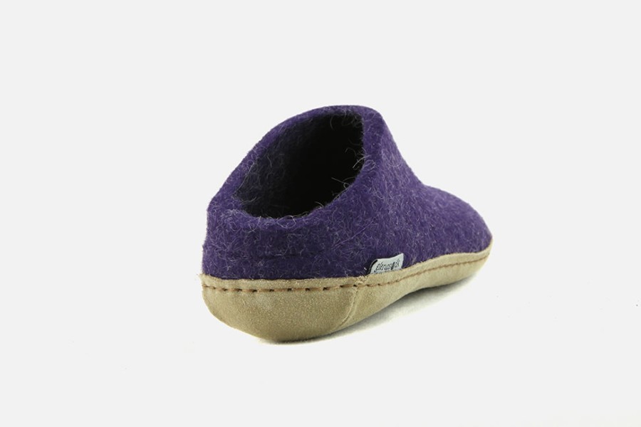 Women Glerups | Glerups - Glad Lilas Low Slippers On Labotte