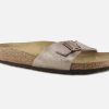 Women Birkenstock | Birkenstock - Madrid Graceful Taupe Sandals On Labotte