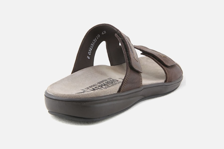 Men Mephisto | Mephisto - Stan Choco Sandals On Labotte