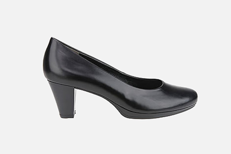 Women Paul Green | Paul Green - Pervenche B Noir Pumps On Labotte