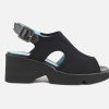 Women Thierry Rabotin | Thierry Rabotin - Toujours Black Sandals On Labotte