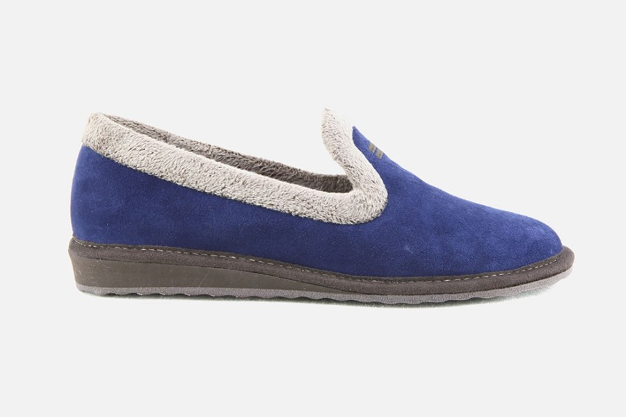 Women Nordikas | Nordikas - Fjord Indigo Low Slippers On Labotte