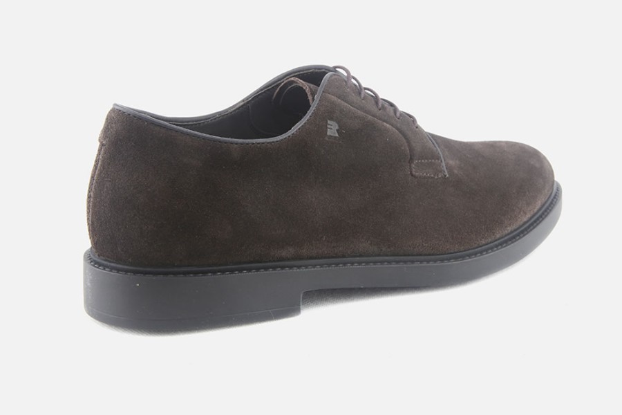 Men Fratelli Rossetti | Fratelli Rossetti - Ravenne Daim Choco Derbies On Labotte