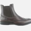 Men Fratelli Rossetti | Fratelli Rossetti - Reggio Brown Ankle Boots On Labotte