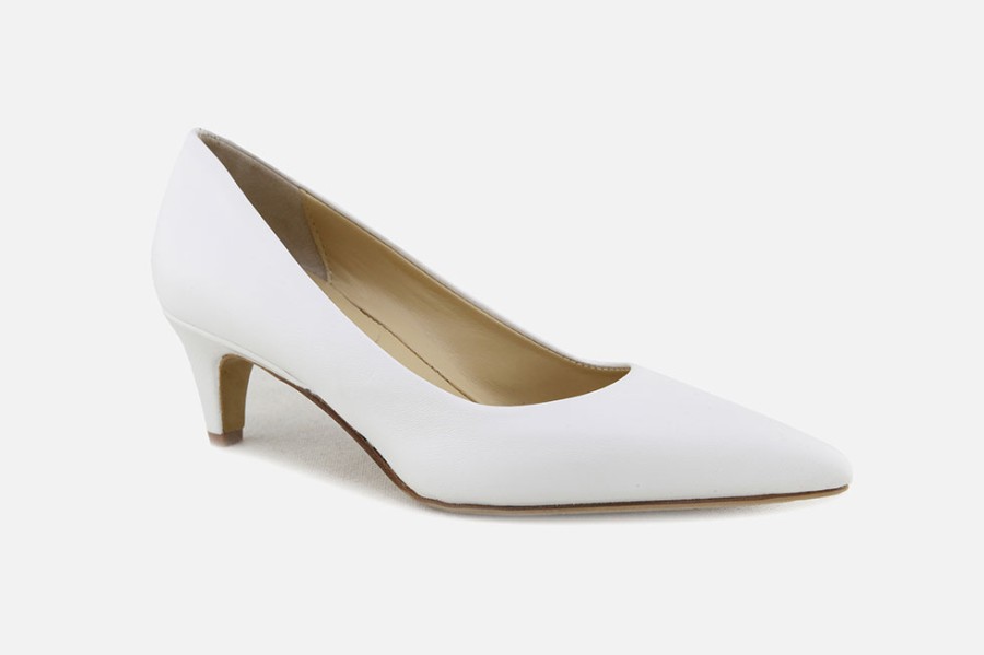 Women L'Arianna | L'Arianna - Lido Lisse Blanc Pumps On Labotte