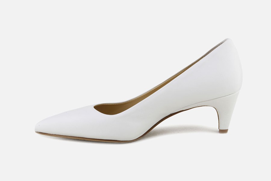 Women L'Arianna | L'Arianna - Lido Lisse Blanc Pumps On Labotte