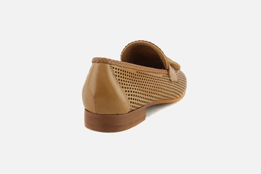 Women Jhay | Jhay - Verdi Camel Loafers On Labotte