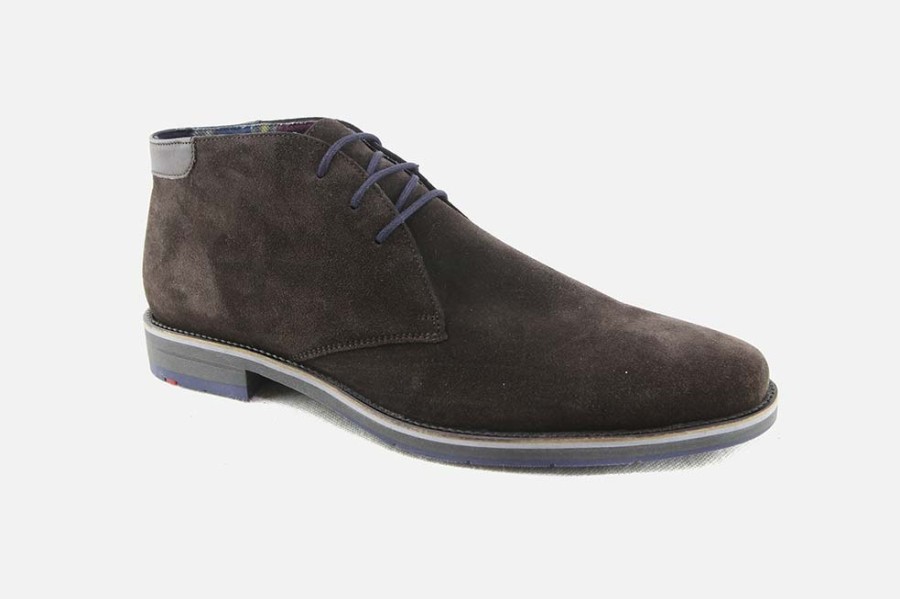 Men LLOYD | Lloyd - Lenard Cafe Lace-Up Boots On Labotte