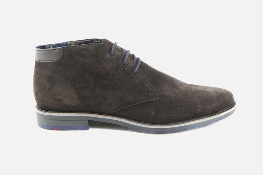 Men LLOYD | Lloyd - Lenard Cafe Lace-Up Boots On Labotte