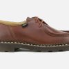 Men Paraboot | Paraboot - Michael Lisse Marron Derbies On Labotte