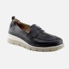 Women Xsa | Xsa - Ensemble Bleu Loafers On Labotte