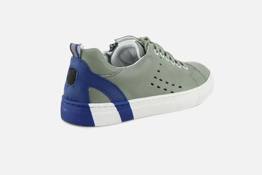 Boys Romagnoli | Romagnoli - Mega Kaki Lace-Up Shoes On Labotte