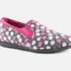 Women Semelflex | Semelflex - Kawa Gris Rose Low Slippers On Labotte
