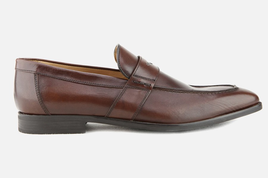 Men Geox | Geox - New Life Moc Brown Loafers On Labotte