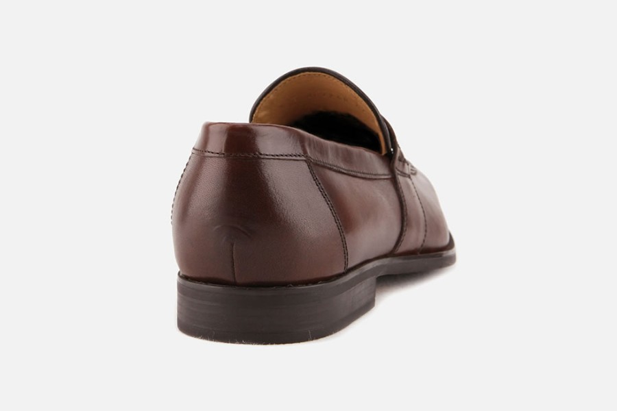 Men Geox | Geox - New Life Moc Brown Loafers On Labotte