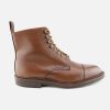 Men Crockett & Jones | Crockett & Jones - Coniston Tan Grain Lace-Up Boots On Labotte
