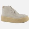 Women El Naturalista | El Naturalista - Dolmen Chukka Creme Lace-Up Boots On Labotte