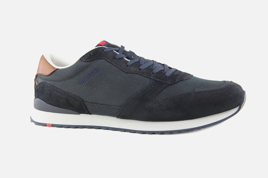 Men LLOYD | Lloyd - Edmond Navy Sneakers On Labotte