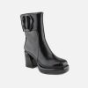Women Noa Harmon | Noa Harmon - Nolita Lack Black Ankle Boots On Labotte