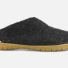 Men Glerups | Glerups - Gummi Gris Low Slippers On Labotte