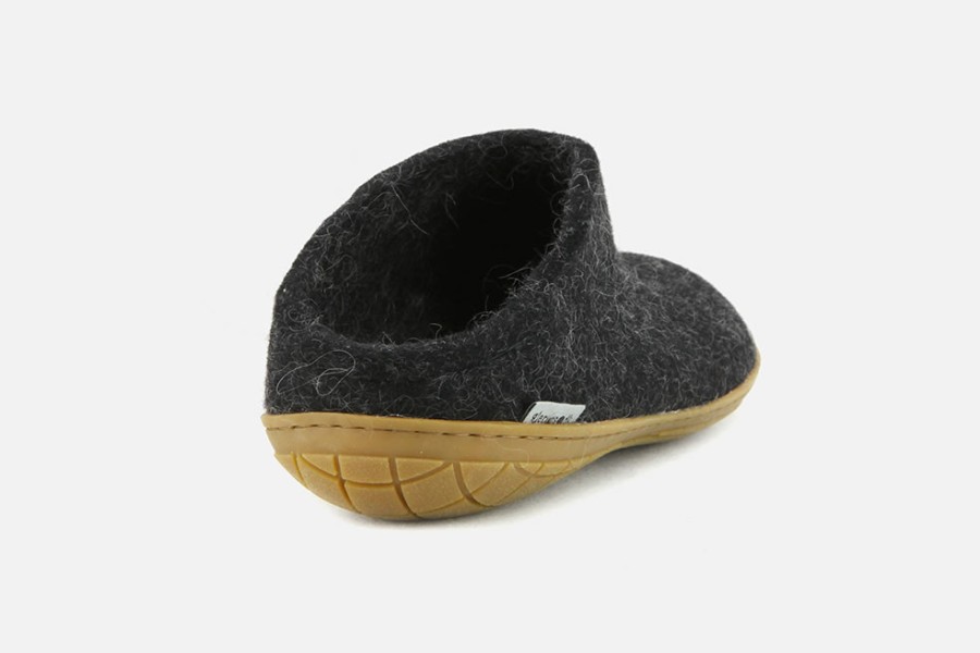 Men Glerups | Glerups - Gummi Gris Low Slippers On Labotte