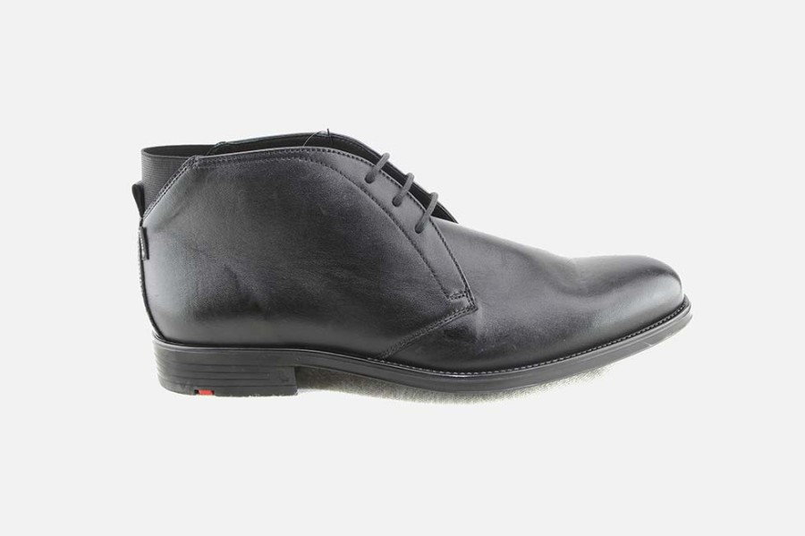 Men LLOYD | Lloyd - Vane Noir Gtx Lace-Up Boots On Labotte
