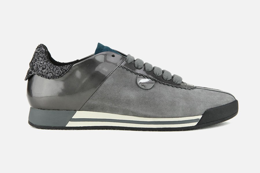 Women Geox | Geox - Chewa Grey Sneakers On Labotte