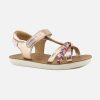 Girls Shoo Pom | Shoo Pom - Goa Salome Copper Pink Sandals On Labotte