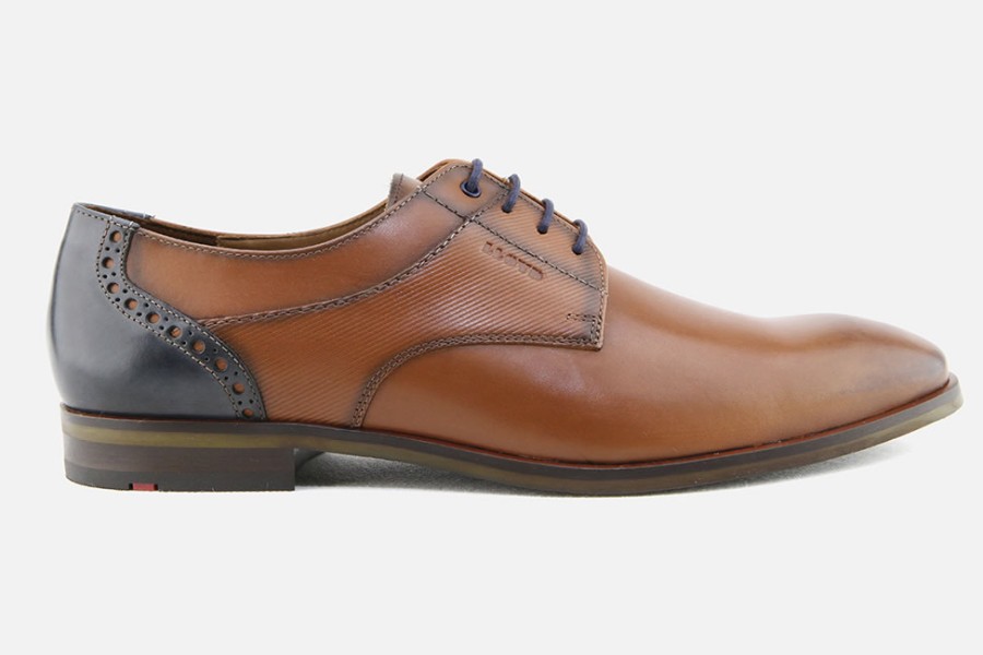 Men LLOYD | Lloyd - Higgins Cognac Derbies On Labotte