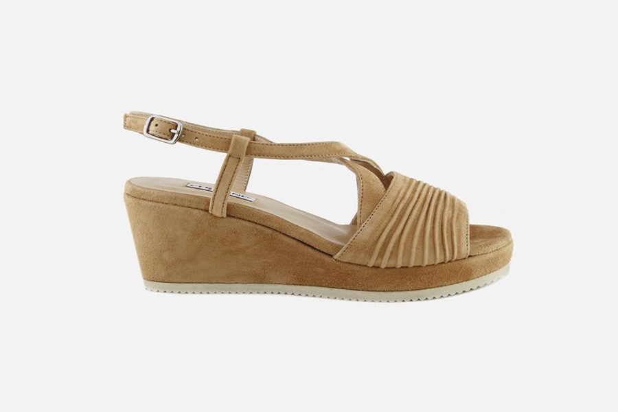 Women Cervone | Cervone - Carrare Wood Sandals On Labotte