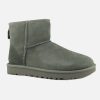 Women UGG | Ugg - Classic Mini Moss Green Ankle Boots On Labotte